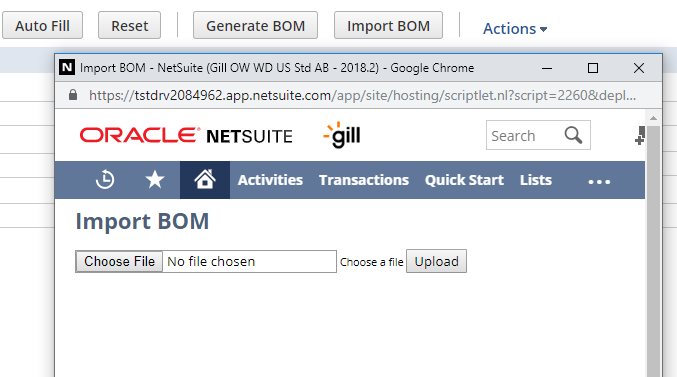 Infographics show the upload a CSV file