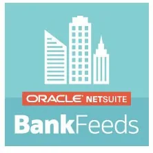 Infographics show the NetSuite Bank Feeds is a NetSuite SuiteApp