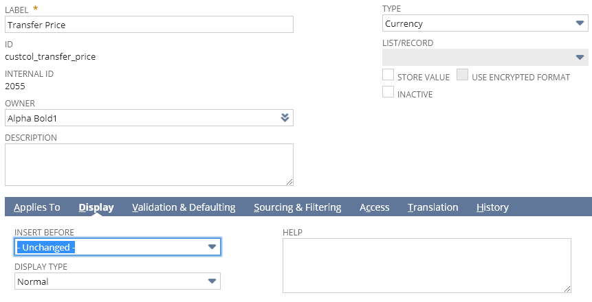 Infographics show the new Transaction Lines Fields