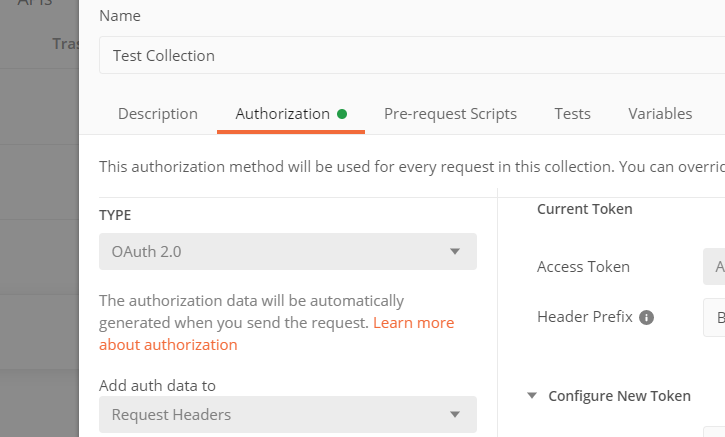 Creating Postman Collections 