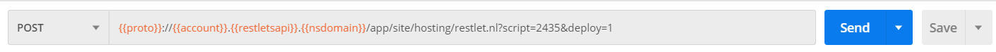RESTlet POST Request 