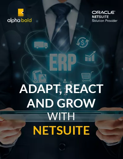 adapt react and grow with Netsuite