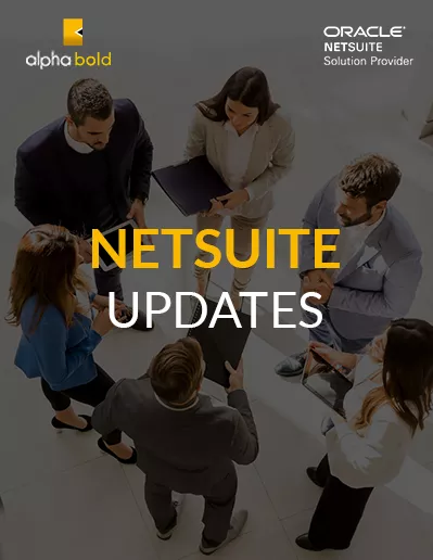 NetSuite updates