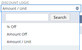 Infographics show the Discount Logic - NetSuite Promotion Tools