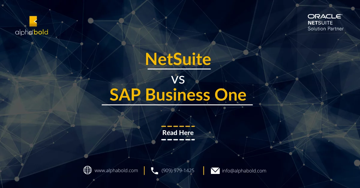 NetSuite vs SAP Business One