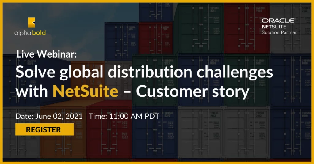 webinar- solve global distribution challenges with Netsuite