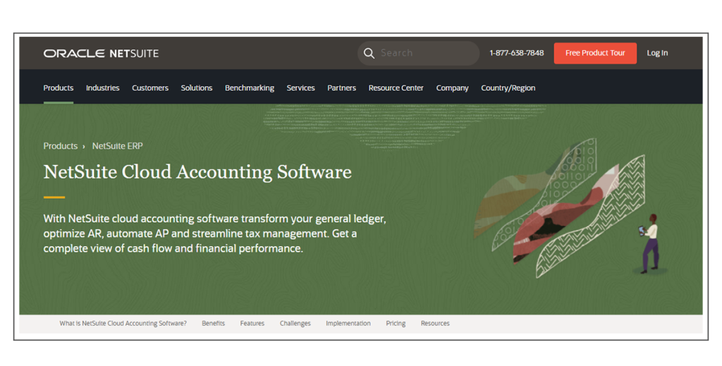 Infographics show the NetSuite Overview