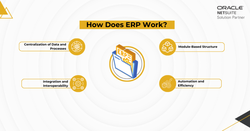 This image show's What is ERP and How Does it Work