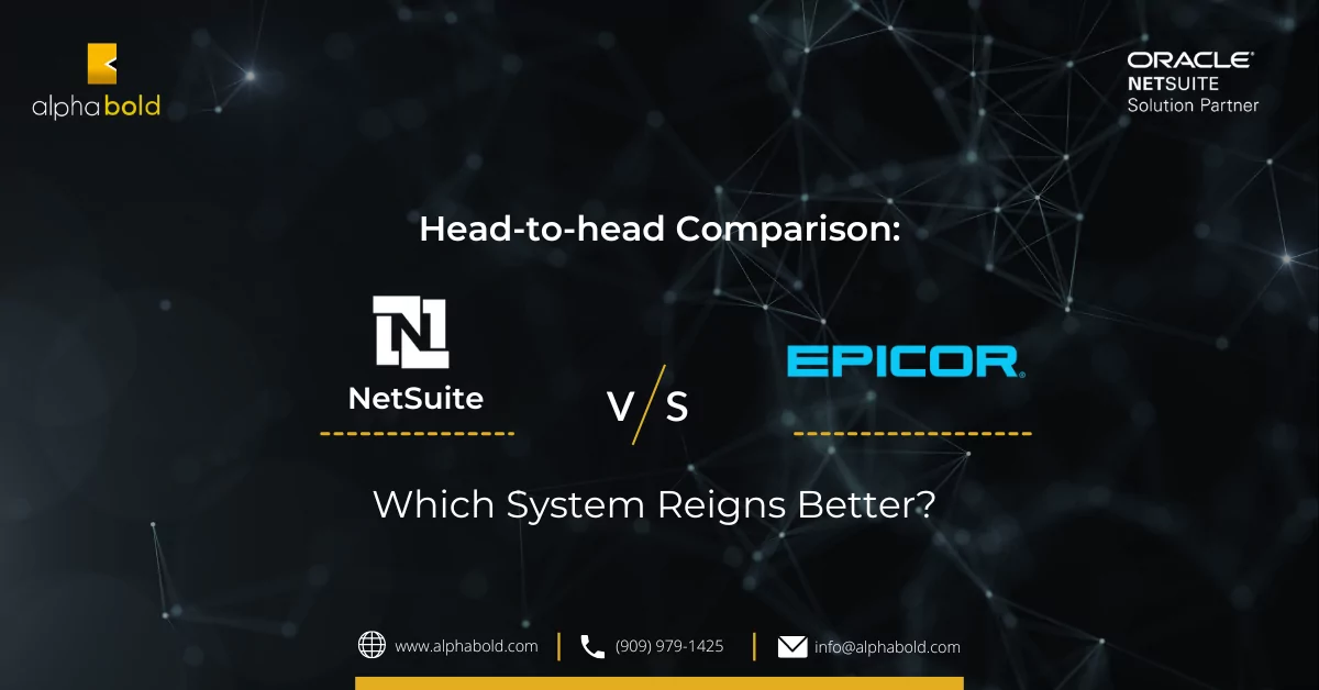 NetSuite vs. Epicor