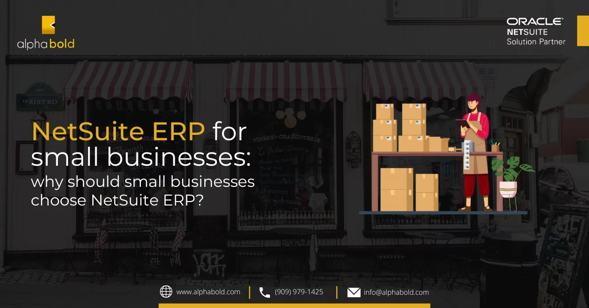 NetSuite ERP for small businesses