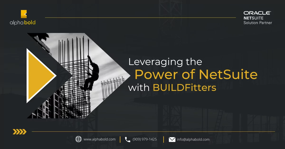 Infographics show that BUILDFITTERS NETSUITE INTEGRATION
