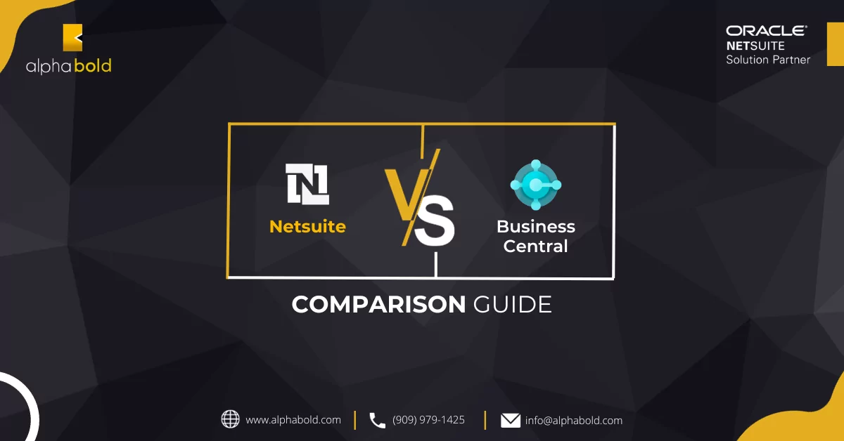 NETSUITE VS. BUSINESS CENTRAL