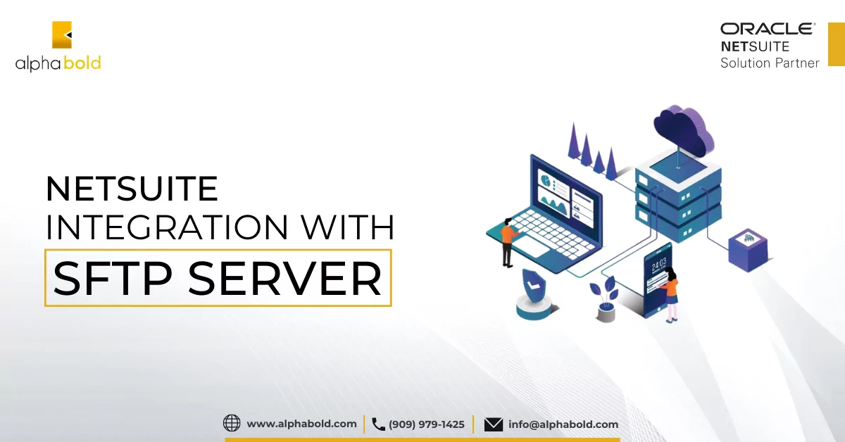 this image shows the NetSuite Integration with SFTP Server