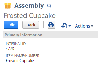 The infographic that shows assembly of frosted cupcake