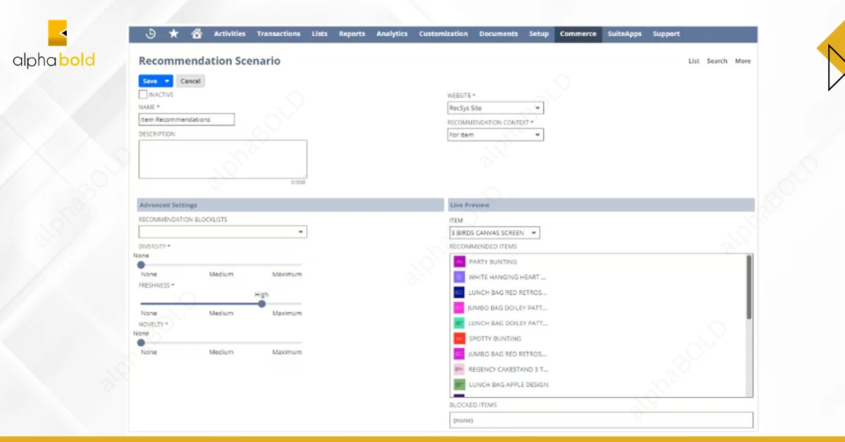 NetSuite CRM Upsell Manager