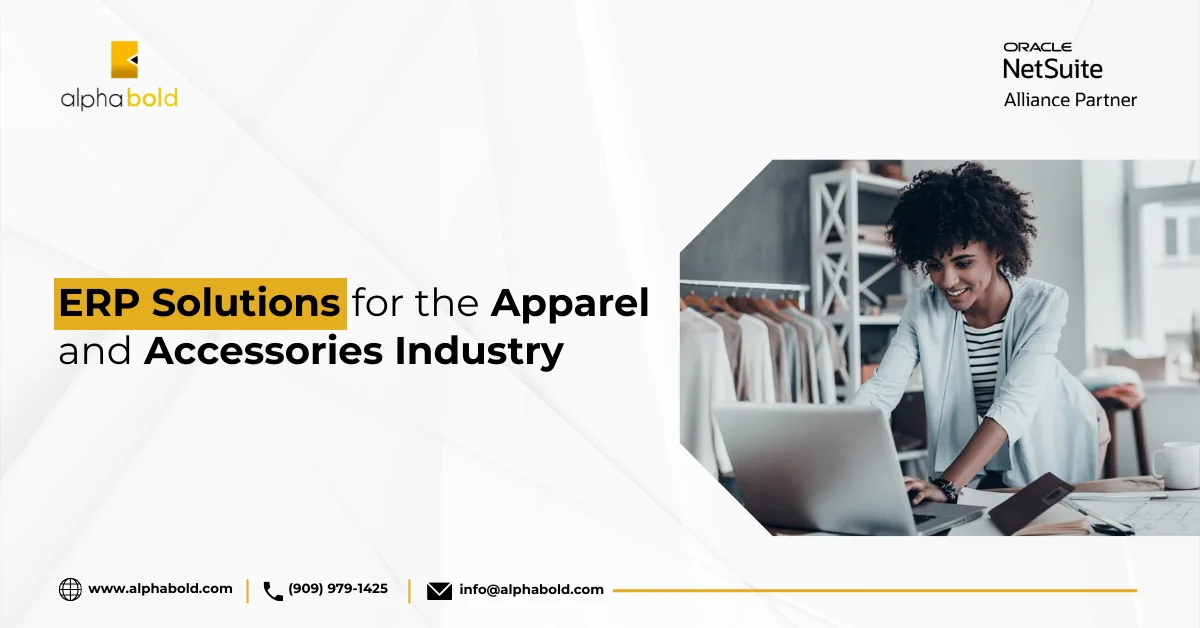 ERP Solutions for the Apparel and Accessories Industry