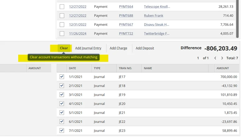 General Ledger Transactions