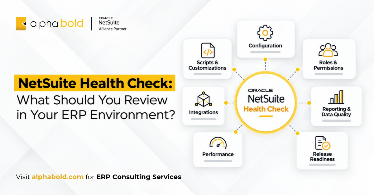 NetSuite Health Check