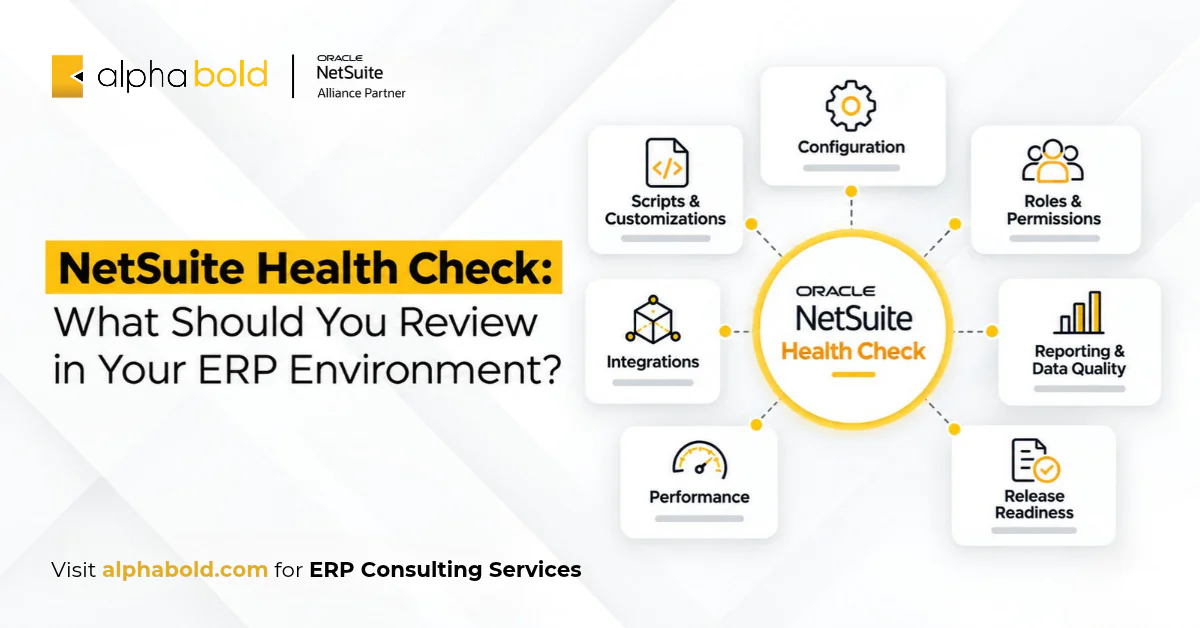 NetSuite Health Check